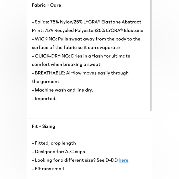 Athleta Conscious Crop A-C - Picture 8 of 8